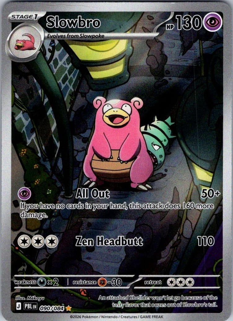 Slowbro — Pitch Black #090/084 — Alt Art — front