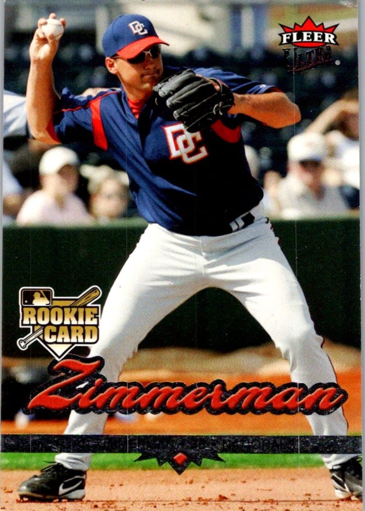 2006 Fleer Ultra Ryan Zimmerman #97 — front