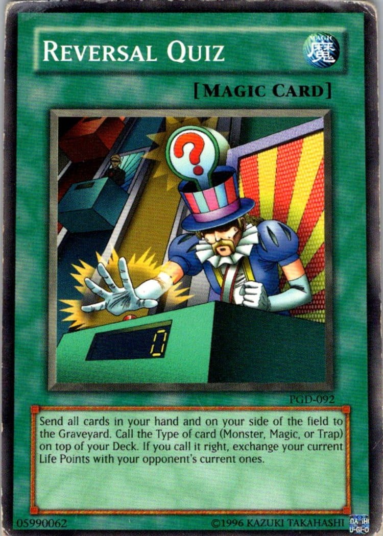 Reversal Quiz — Pharaonic Guardian PGD-092 — Common — Unlimited — front
