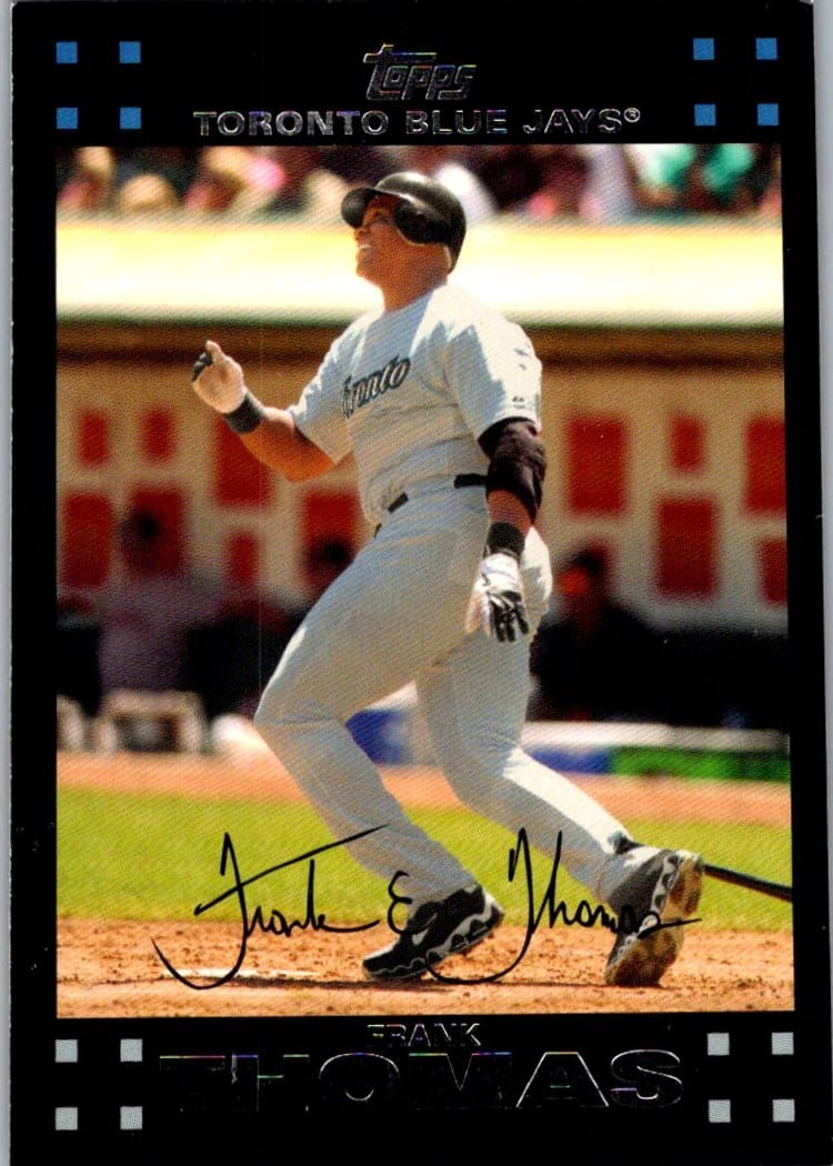 2007 Topps Frank Thomas #305 — front