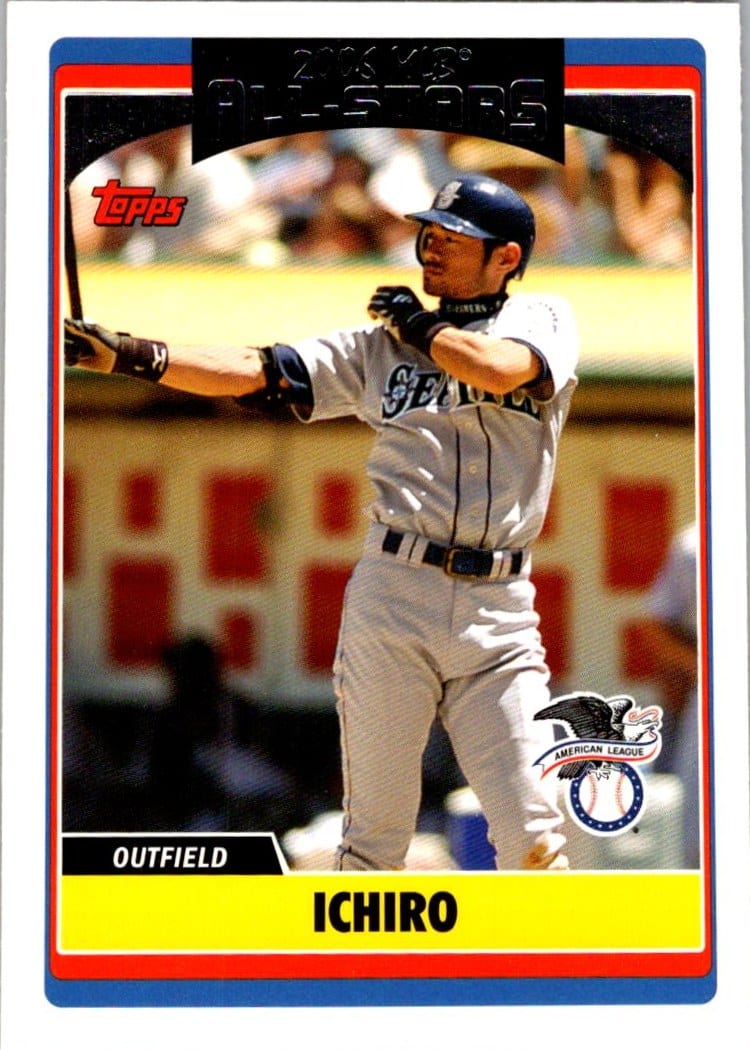 2006 Topps Updates and Highlights Ichiro Suzuki #UH218 All-Stars — front