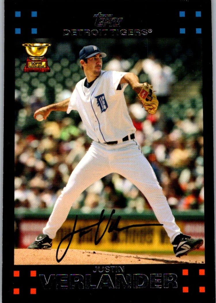 2007 Topps Series 1 Justin Verlander #160 — front