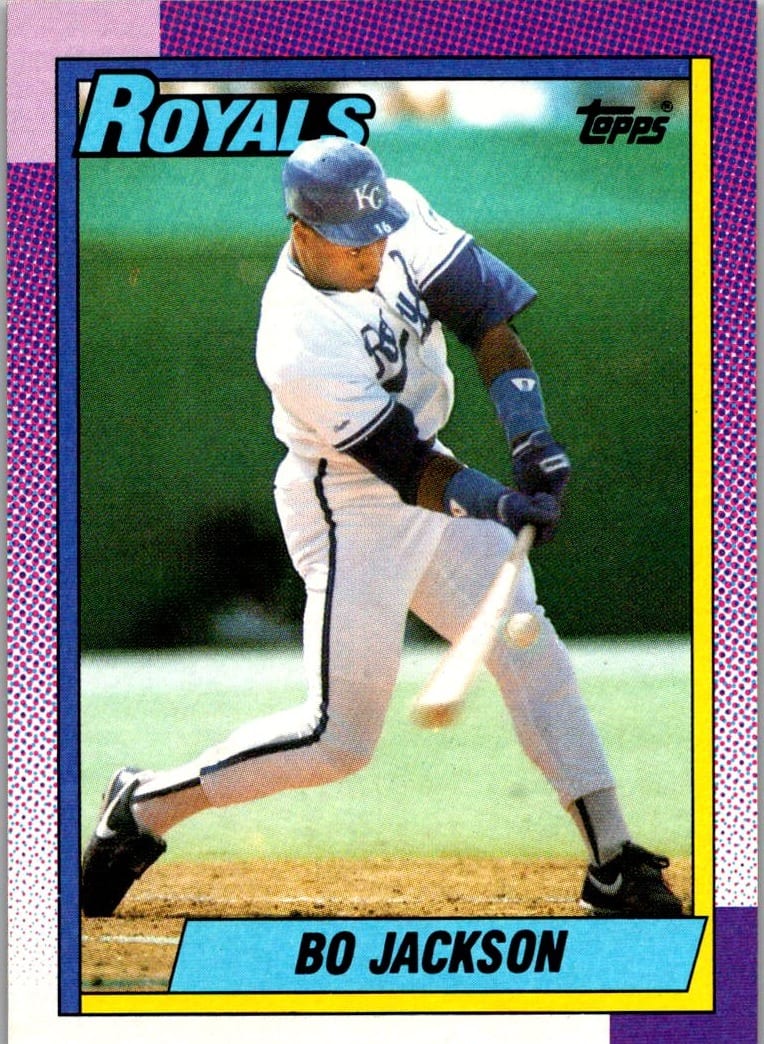 1990 Topps Bo Jackson #300 — front