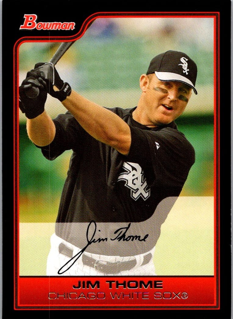 2006 Bowman Base Set Jim Thome #89 — front