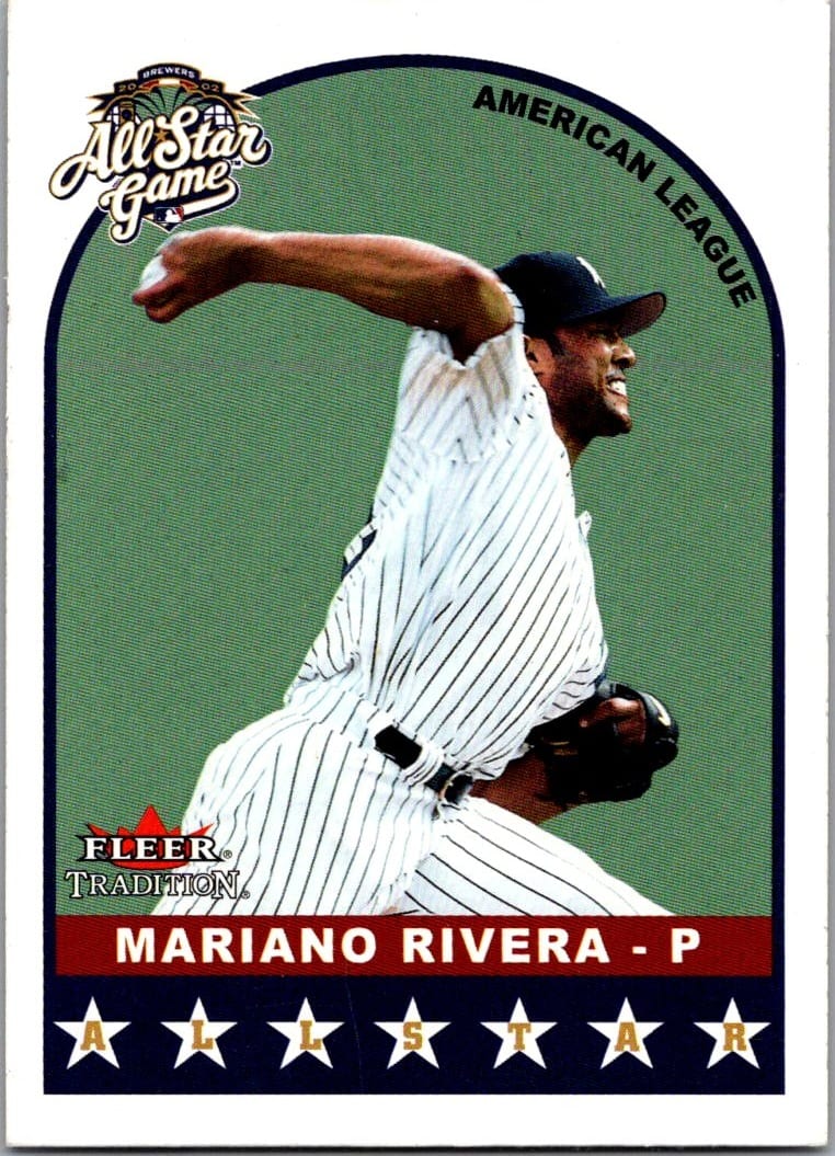 2002 Fleer Tradition Update Mariano Rivera #U324 — front