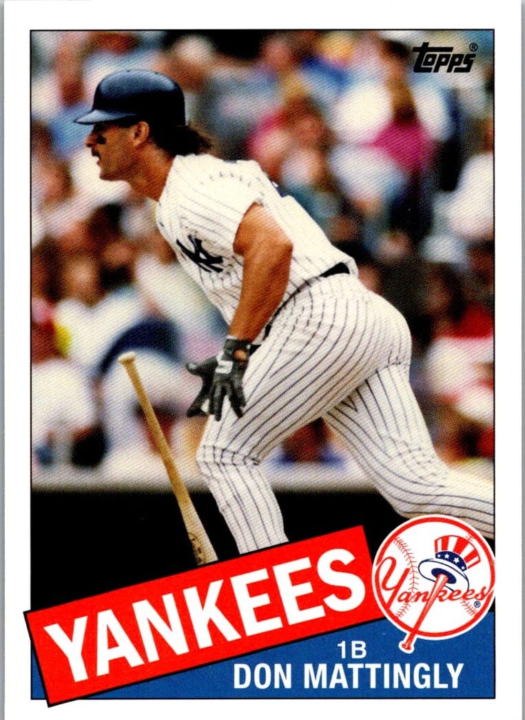 2006 Topps Wal-Mart Don Mattingly #WM34 — front