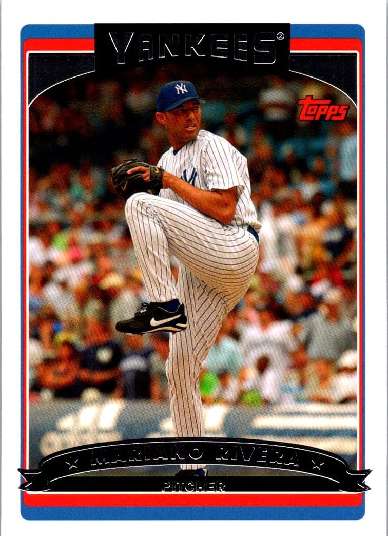 2006 Topps New York Yankees Team Set Mariano Rivera #NYY8 — front