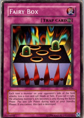 Front of Fairy Box — Labyrinth of Nightmare LON-024 — Common — Unlimited — Lightly Played
