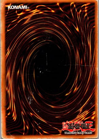 Back of Relinquished — Starter Deck: Pegasus SDP-001 — Ultra Rare — 1st Edition — Moderately Played