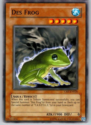 Des Frog — Cybernetic Revolution CRV-EN026 — Common — Unlimited — front