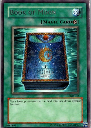 Front of Book of Moon — Pharaonic Guardian PGD-035 — Rare — Unlimited — Lightly Played