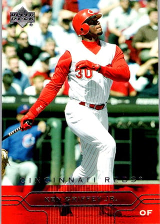 Front of 2005 Upper Deck Ken Griffey Jr. #334 — Near Mint
