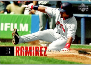 Front of 2006 Upper Deck Series 1 Manny Ramirez #81 — Near Mint