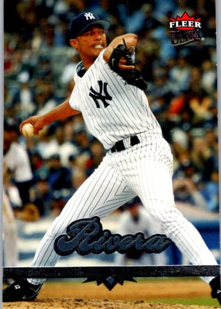 Front of 20-Card Baseball Pack — All 2006, Mantle and Bonds