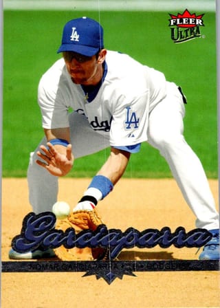 Front of 20-Card Baseball Pack — All 2006, Mantle and Bonds