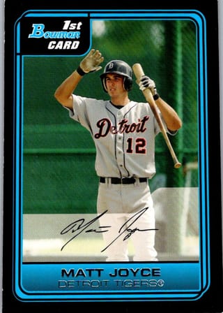 Front of 20-Card Baseball Pack — All 2006, Mantle and Bonds