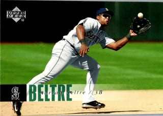 Front of 20-Card Baseball Pack — All 2006, Mantle and Bonds