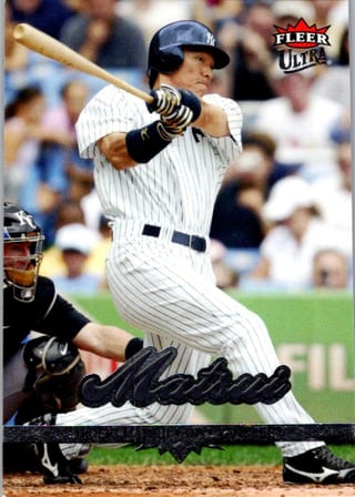 Front of 20-Card Baseball Pack — All 2006, Mantle and Bonds