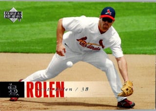 Front of 20-Card Baseball Pack — All 2006, Mantle and Bonds
