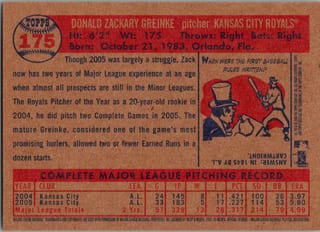 Back of 20-Card Mixed Pack — 2006 Topps, Bowman and Fleer, with Yankees