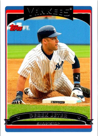 Front of 20-Card Mixed Pack — 2006 Topps, Bowman and Fleer, with Yankees