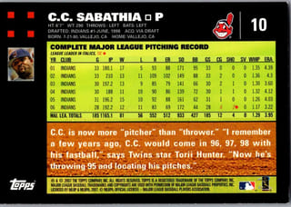 Back of 20-Card Baseball Pack — 2007 Topps and Upper Deck, Jeter and Ripken
