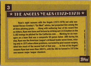 Back of 20-Card Baseball Pack — 1990 Topps and Fleer with 2007 Upper Deck