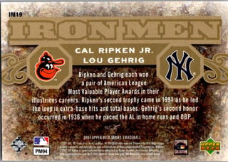Back of 20-Card Baseball Pack — 1990 Topps and Fleer with 2007 Upper Deck