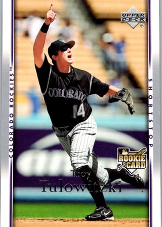 Front of 20-Card Baseball Pack — 1990 Topps and Fleer with 2007 Upper Deck