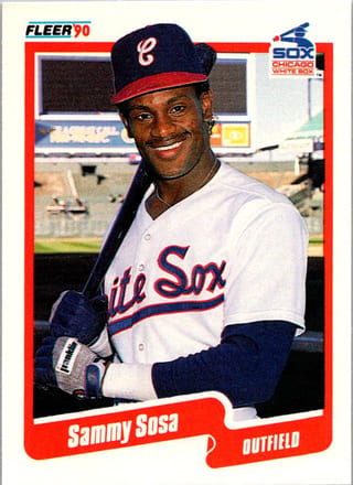 Front of 20-Card Baseball Pack — 1990 Topps and Fleer with 2007 Upper Deck