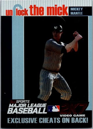 Front of 20-Card Baseball Pack — Late '90s through 2008