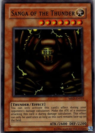 Front of 20-Card Yu-Gi-Oh Pack — Originals and Reprints, 1999 to 2004