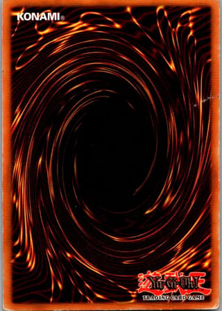 Back of 20-Card Yu-Gi-Oh Pack — Originals and Reprints, 1999 to 2004