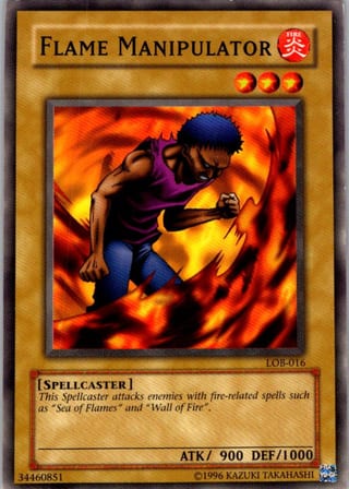 Front of 20-Card Yu-Gi-Oh Pack — Originals and Reprints, 1999 to 2004