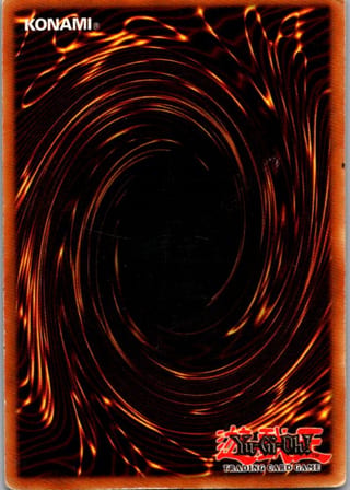 Back of 20-Card Yu-Gi-Oh Pack — Originals and Reprints, 1999 to 2004