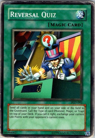 Front of 20-Card Yu-Gi-Oh Pack — Originals and Reprints, 1999 to 2004