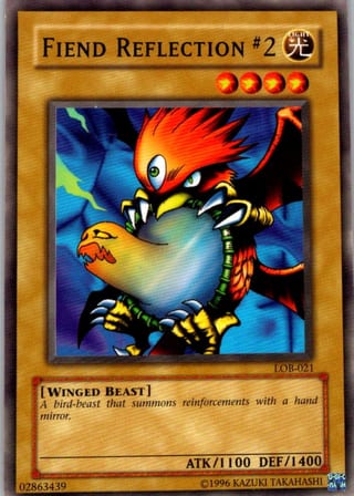 Front of 20-Card Yu-Gi-Oh Pack — Originals and Reprints, 1999 to 2004
