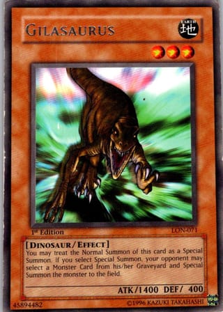 Front of 20-Card Yu-Gi-Oh Pack — Originals and Reprints, 1999 to 2004