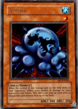 Front of 20-Card Yu-Gi-Oh Pack — Originals and Reprints, 1999 to 2004