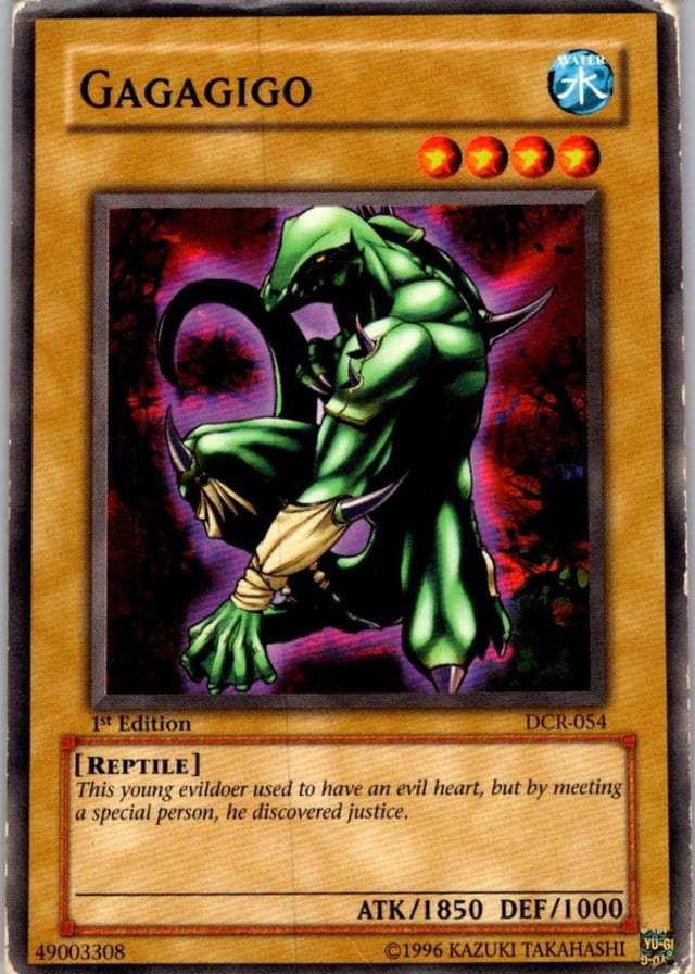 Gagagigo — Dark Crisis DCR-054 — Common — 1st Edition — front