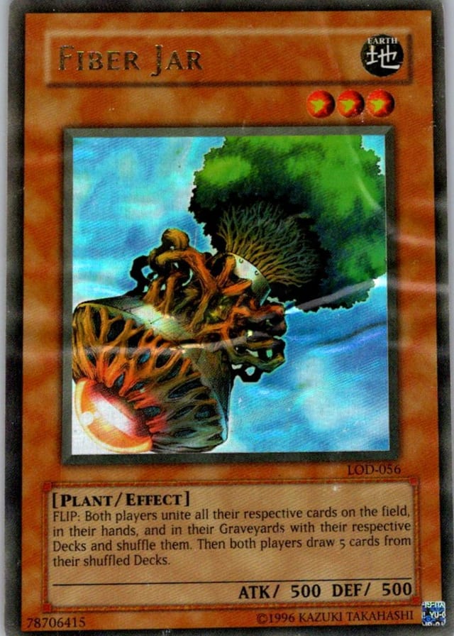 Fiber Jar — Legacy of Darkness LOD-056 — Ultra Rare — Unlimited — front
