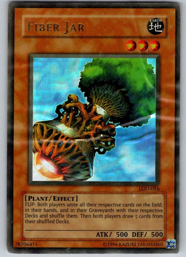 Fiber Jar — Legacy of Darkness LOD-056 — Ultra Rare — Unlimited — front