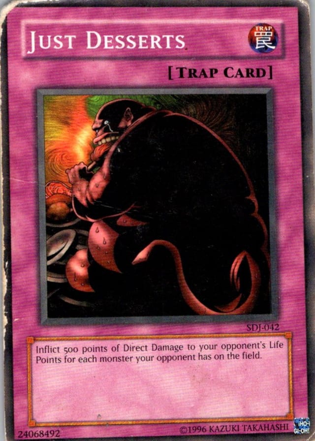 Just Desserts — Starter Deck: Joey SDJ-042 — Common — Unlimited — front