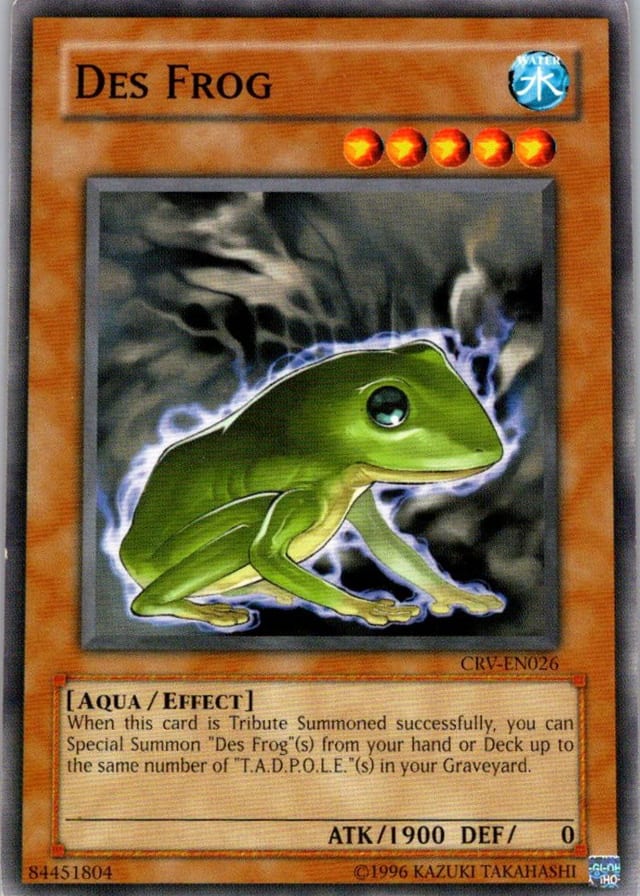 Des Frog — Cybernetic Revolution CRV-EN026 — Common — Unlimited — front