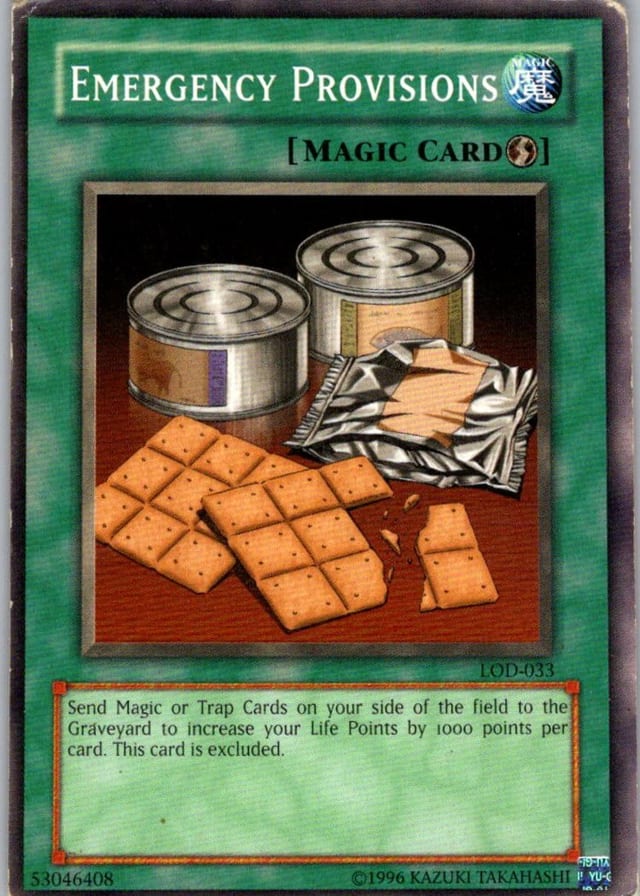Emergency Provisions — Legacy of Darkness LOD-033 — Common — Unlimited — front