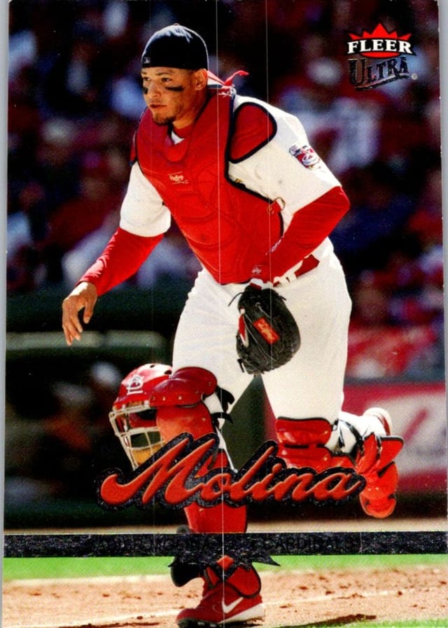 2006 Fleer Ultra Yadier Molina #41 — front