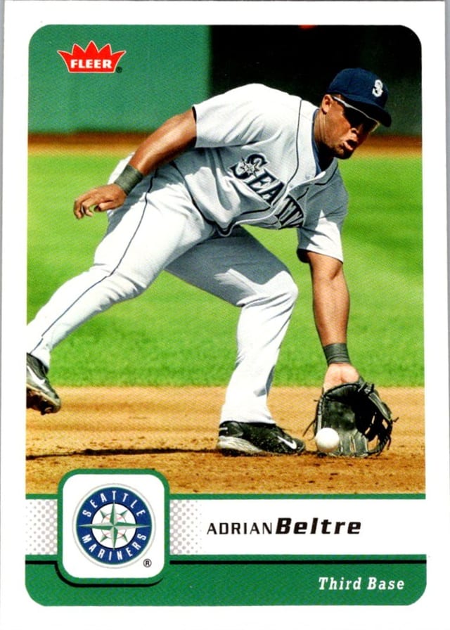 2006 Fleer Adrian Beltre #177 — front