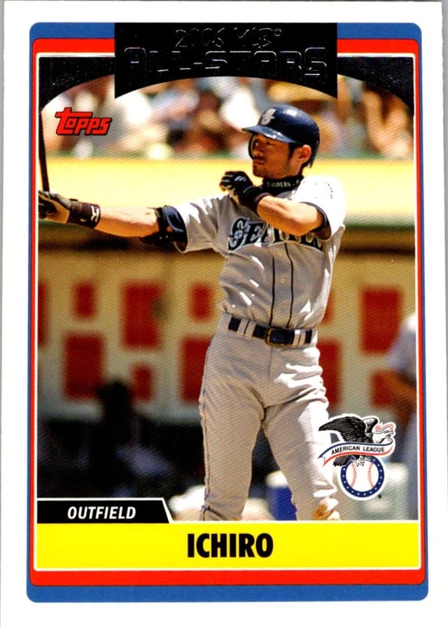 2006 Topps Updates and Highlights Ichiro Suzuki #UH218 All-Stars — front