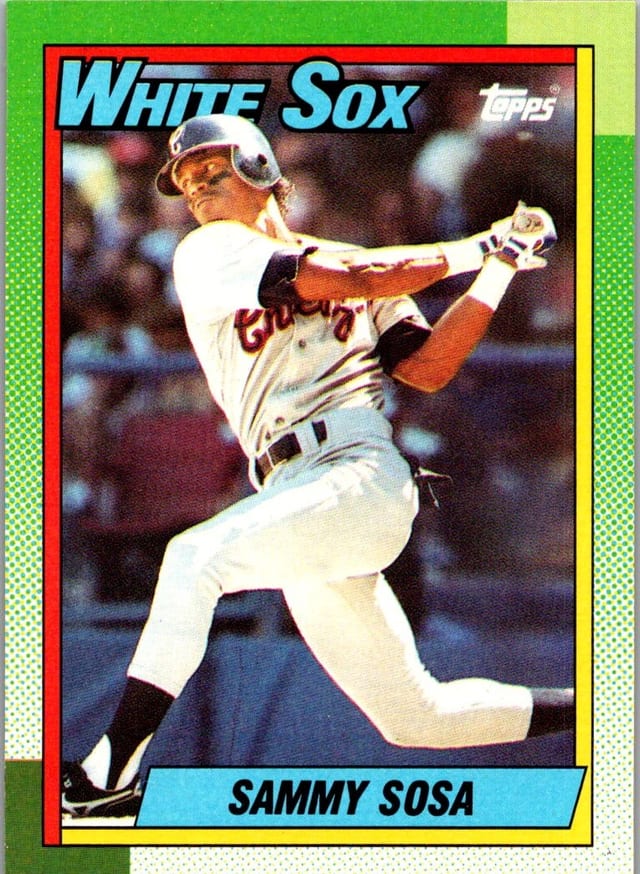 1990 Topps Sammy Sosa #692 — front