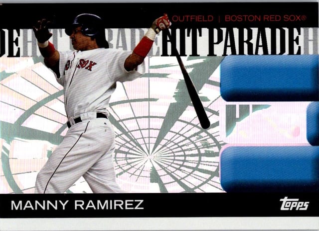 2006 Topps Manny Ramirez #RBI6 Hit Parade — front